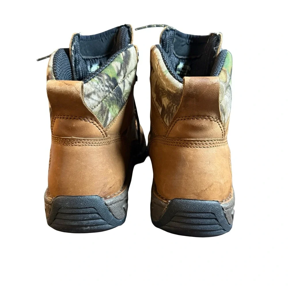 Irish Setter Hunt Red Wing Mens 11.5 Brown Camo Gore-Tex Boots Waterproof READ